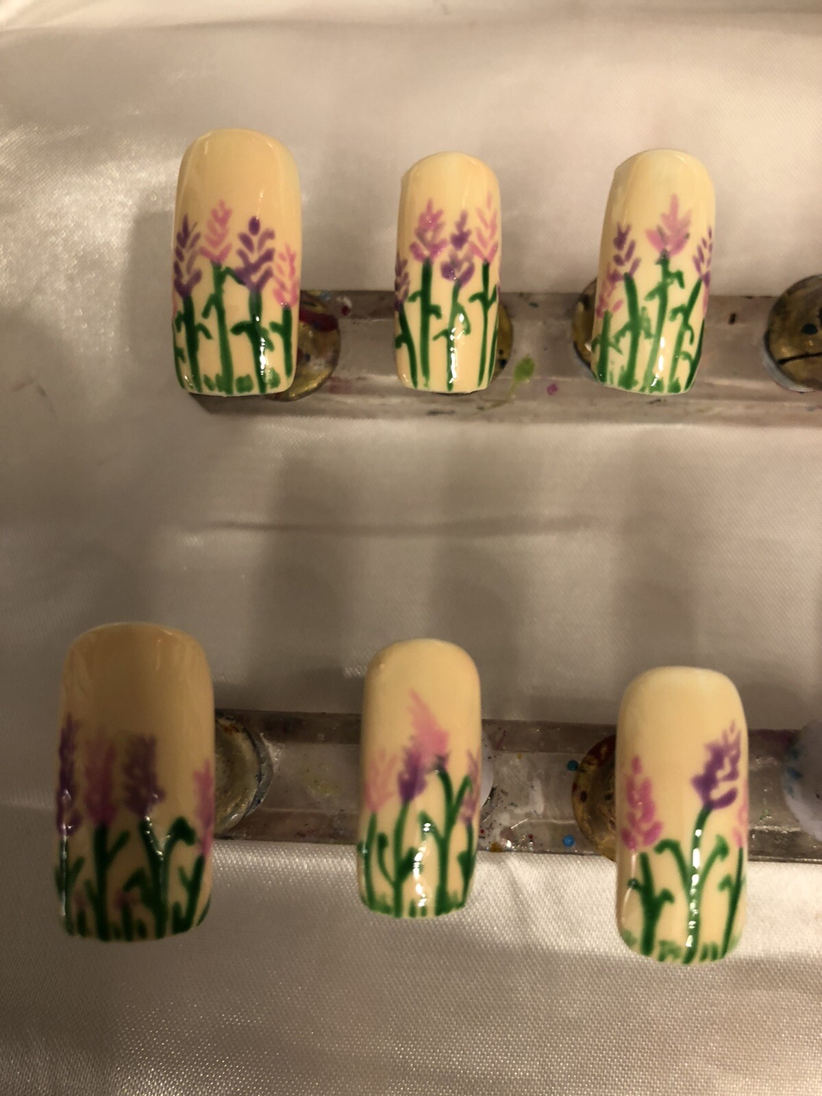 ℤ ℕ𝔸𝕀𝕃ℤ! Gorgeous set of Handcrafted Press On Nails