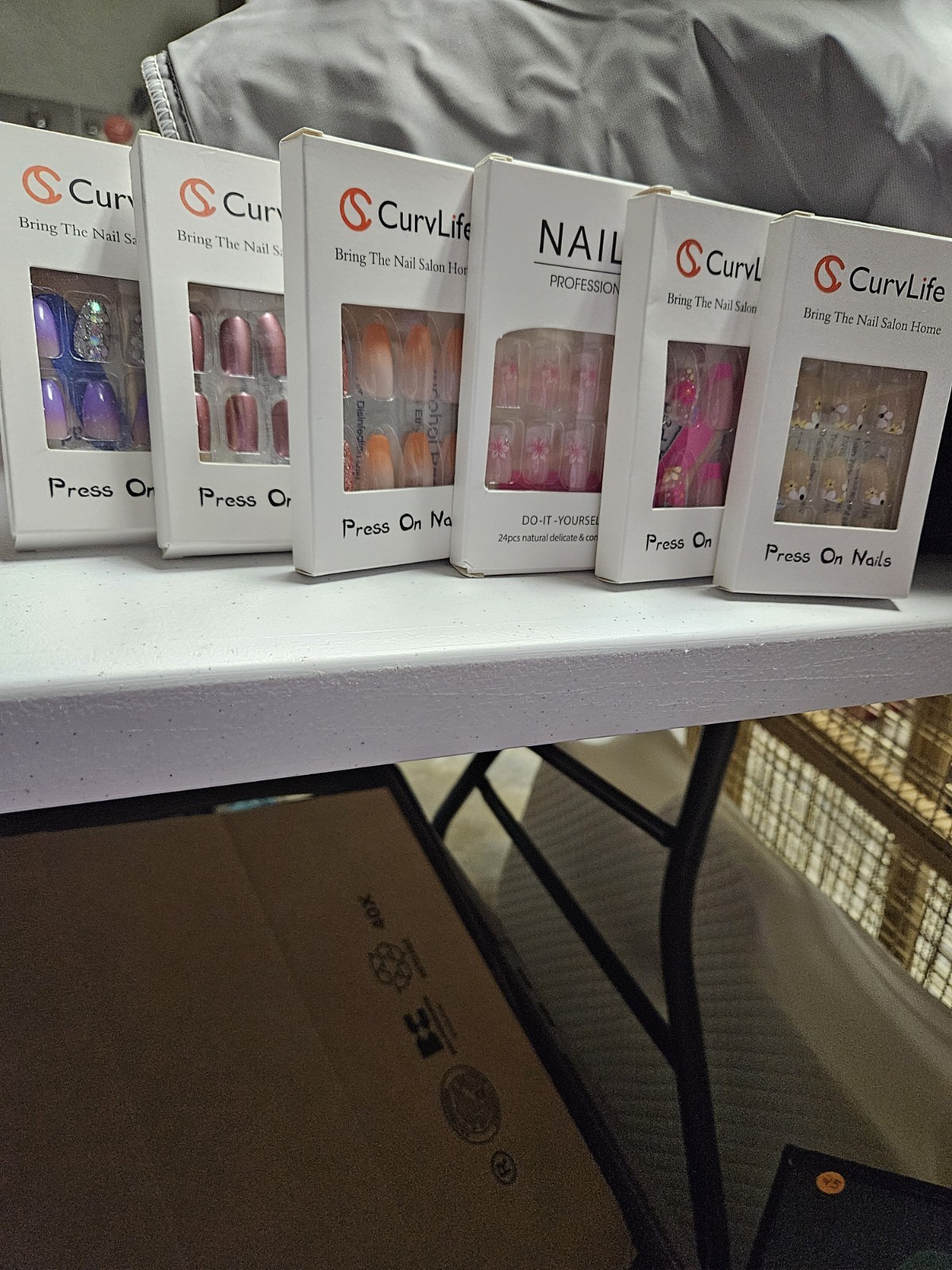 Curvlife Press on Nails Lot Of 6