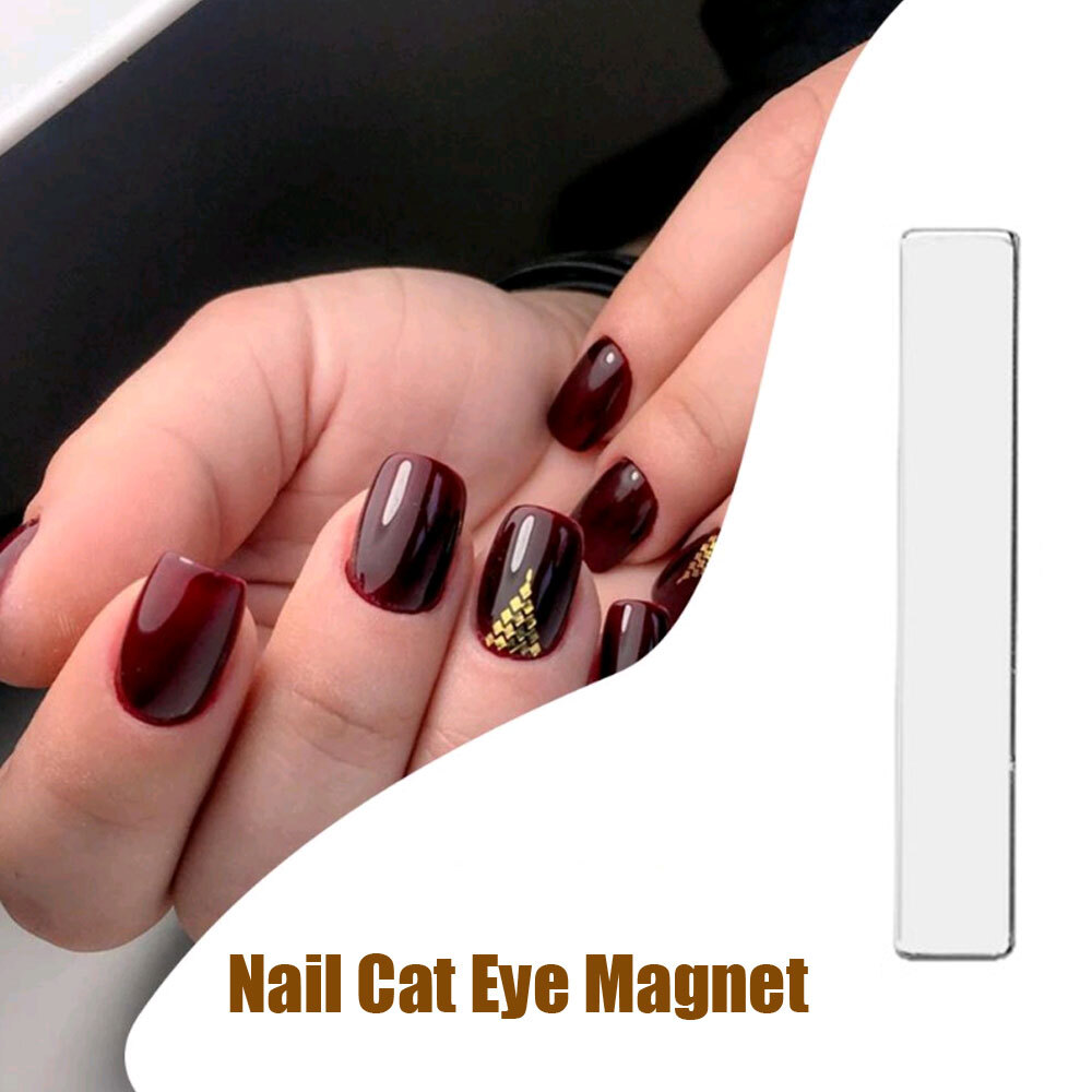 Nail Art Magnet Stick Cat Eyes Magnet for Nails Gel Polish 3D Line Strip Tool x1