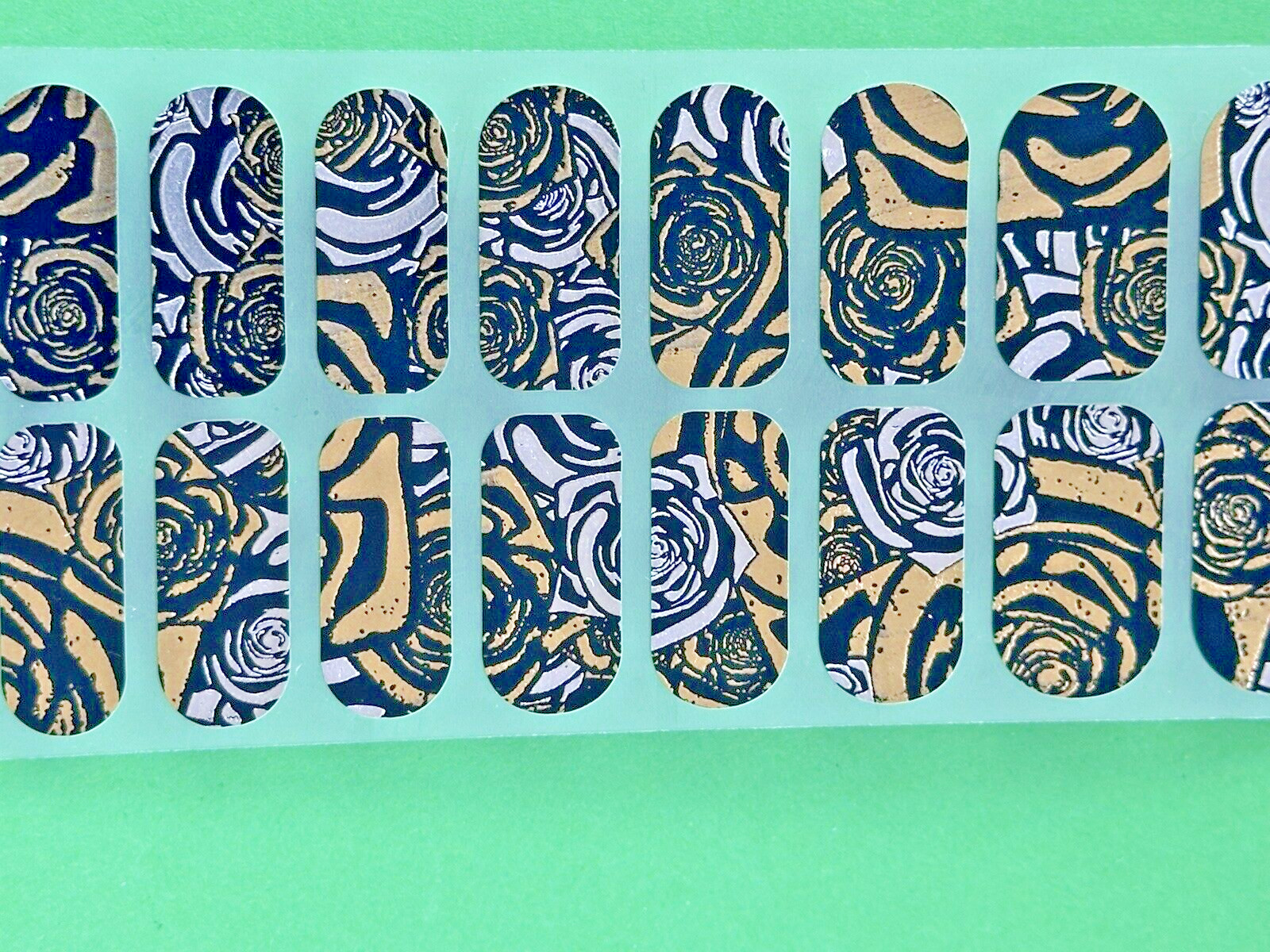 20 Strips In a Pack Instant Nail Wrap, Peel and Apply, Hottest design Brand New.