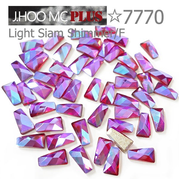 J.HOO Crystal 7770 Wing Flat Back Rhinestones 12x7mm Nail Art (6pcs)