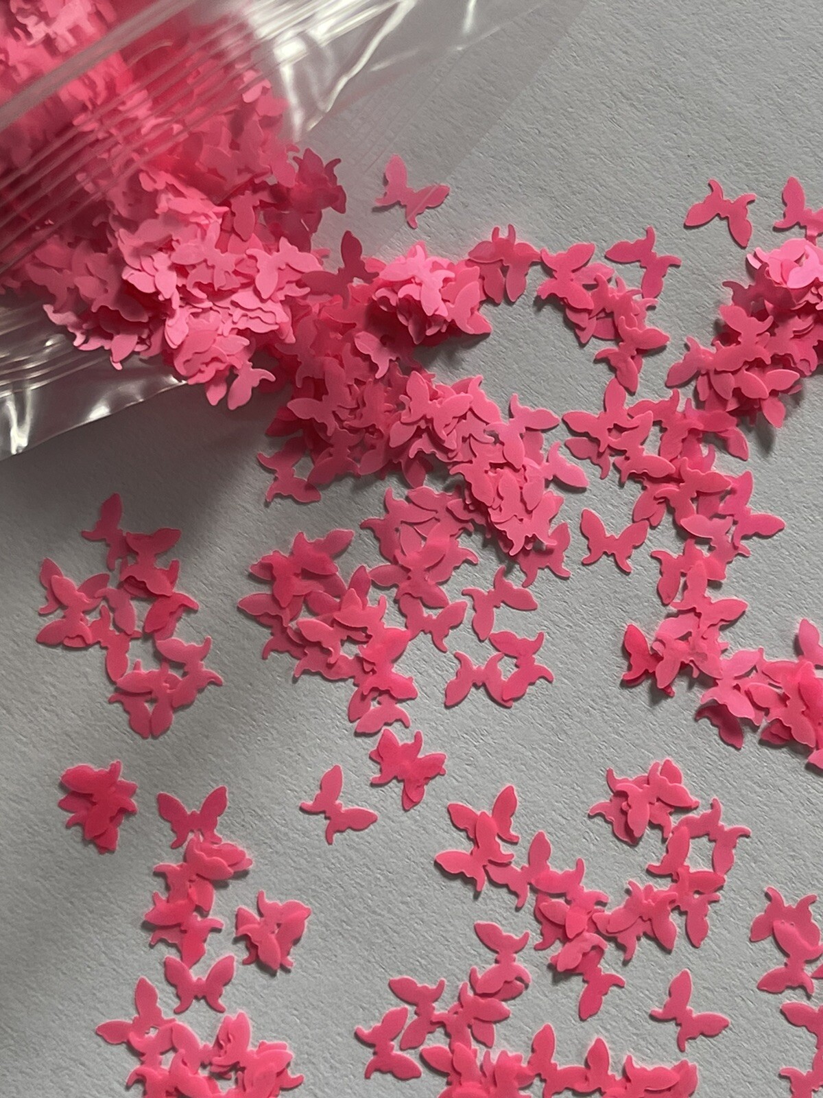 Butterfly 2 Pink Nail Glitter | 1 TSP | Gel Nail Art & Acrylic