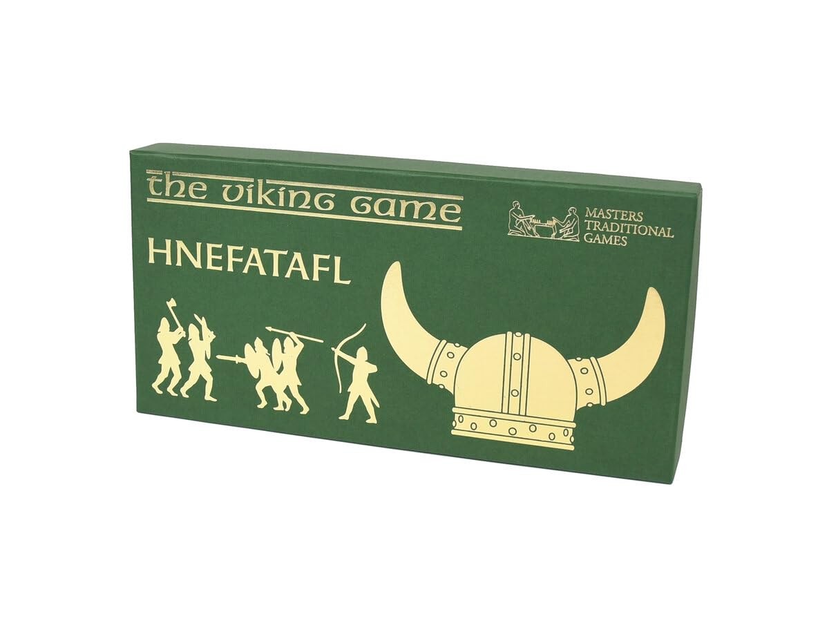 Hnefatafl Board Game – Viking Chess Set – 11.6 x 5.9 x 1.4 inches, One Colour