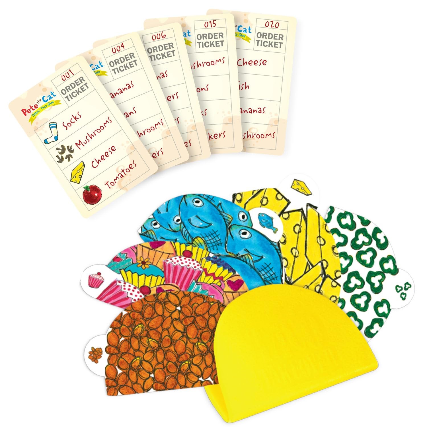 Briarpatch, Pete The Cat Terrific Taco Game, Based On Early One Size, Blue