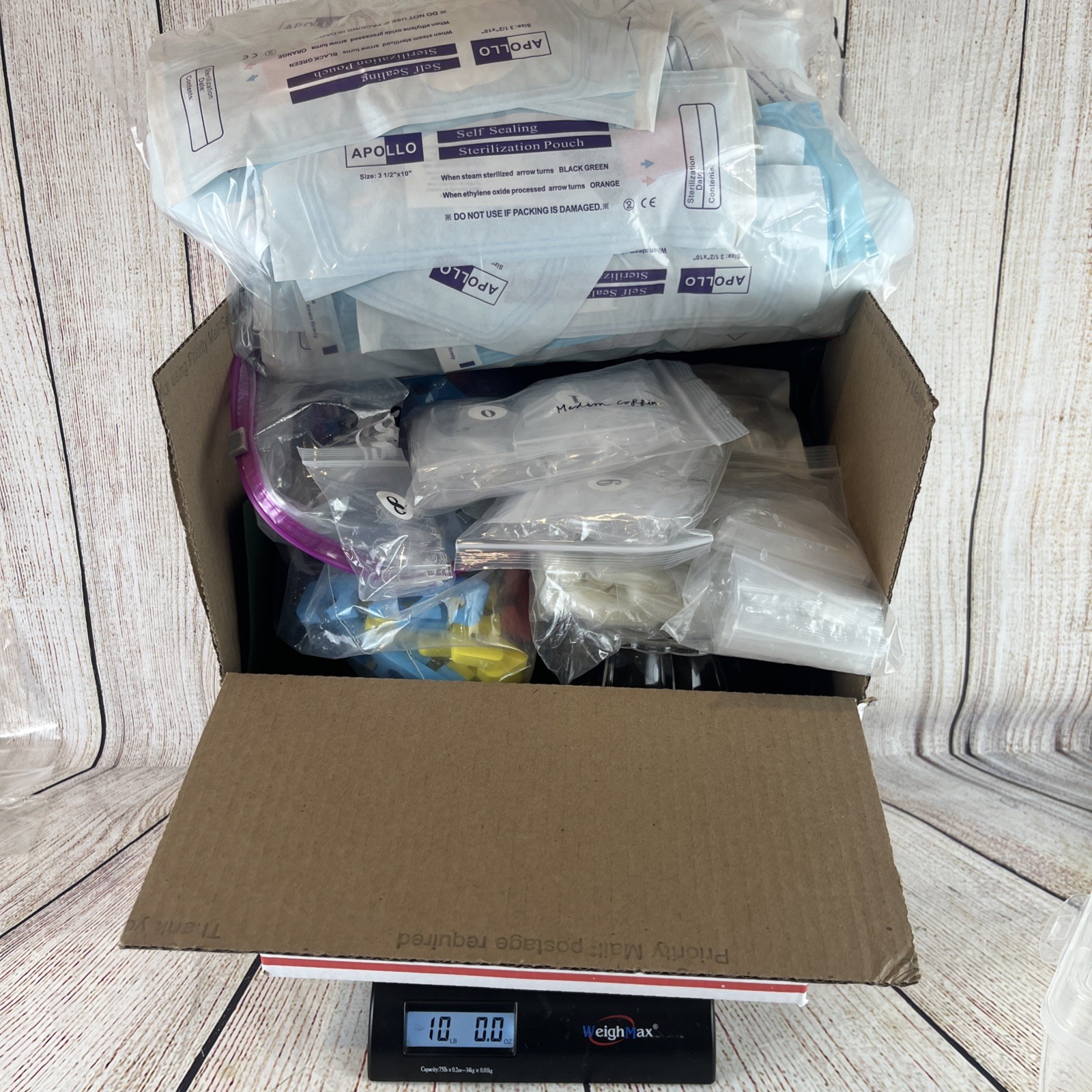 False Nail Tech Supplies Salon Liquidation Lot Technician File Buff Tool 10lb