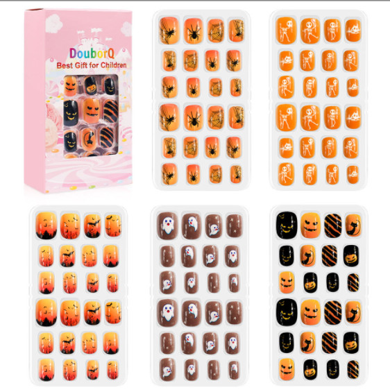 120Pcs/Set Children’s Lovely Nail Enhancement Set Best Gifts For Kids