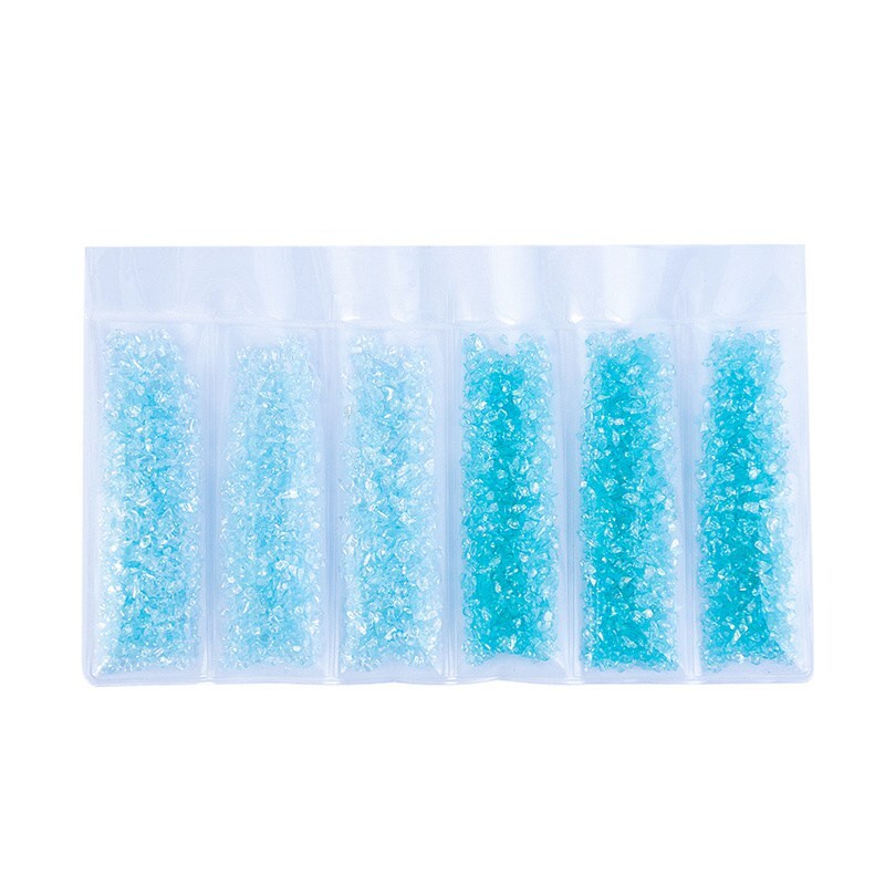 Nail art accessories Gold and Silver Fragments DIAMOND Products Cullet