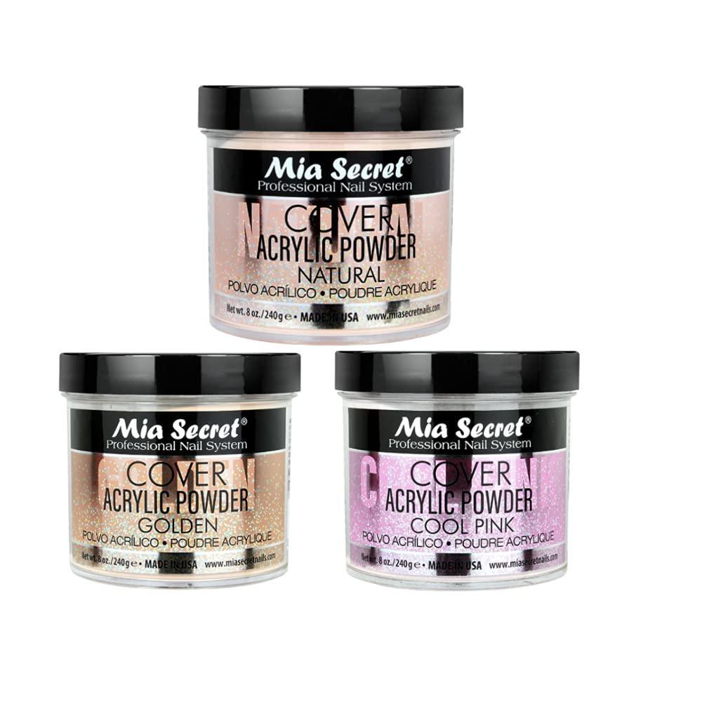 Mia Secret COVER (Natural/Golden/Cool Pink) 8oz;3pc