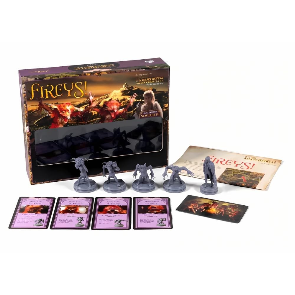 Jim Henson’s Labyrinth the Board Game: Fireys! Expansion Medium, Multicolor