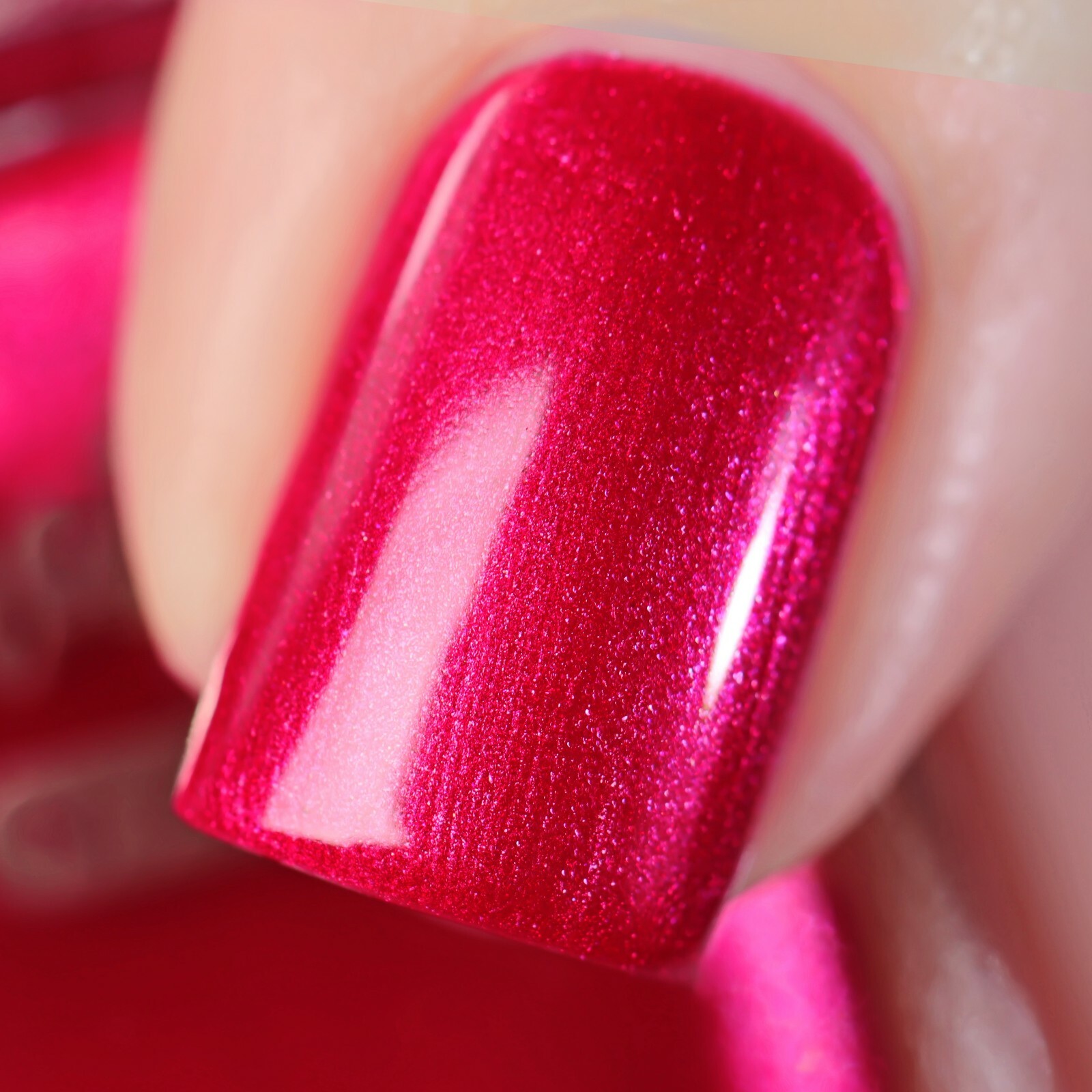 Cherry-bration Regular Polish (Metallic Red), Polish for Nail Art
