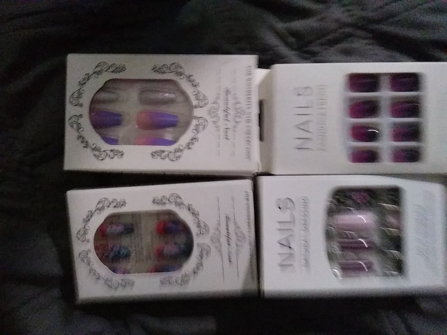 4 Nails set
