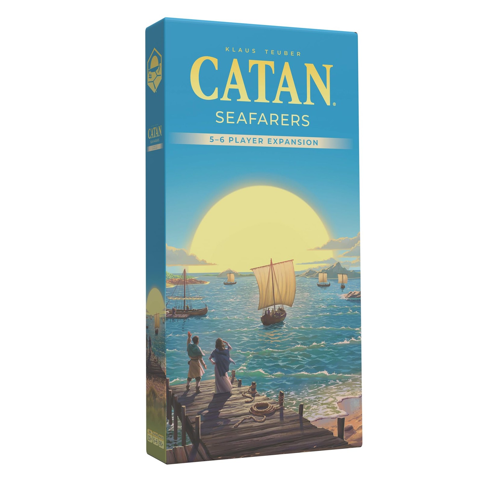 CATAN Seafarers 5-6 Player Board Game 5.8 x 1.69 x 0.1 inches, Multicolor