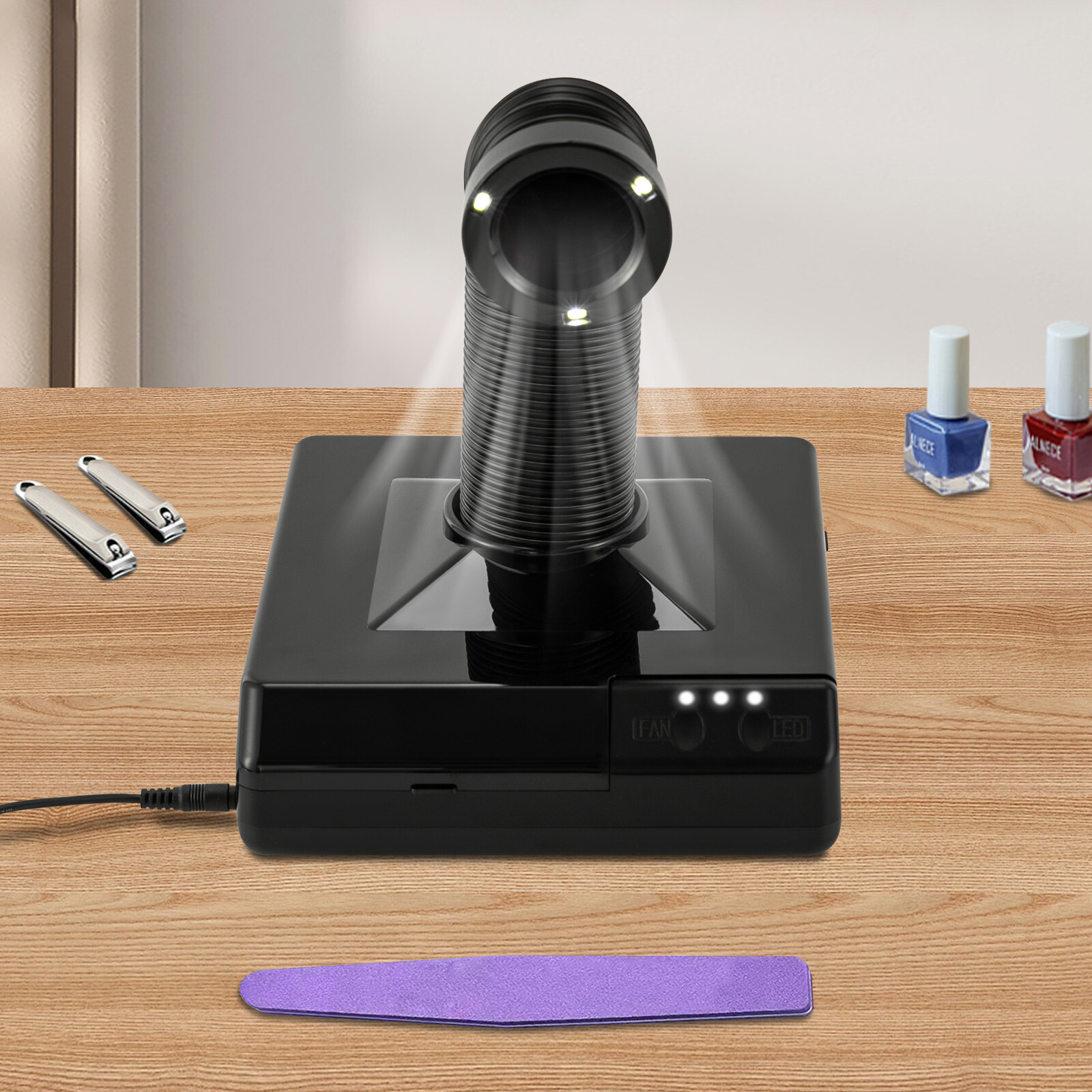 Vacuum Cleaner Dust Collector Nail Art Manicure Dentist’s Dust Clean Tool