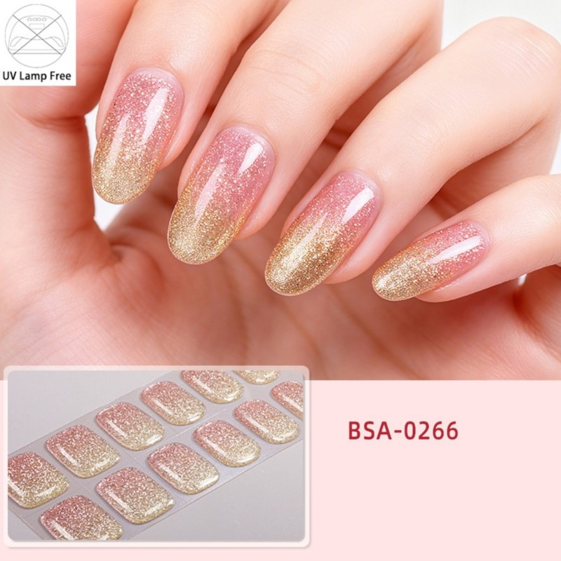 Fashionable Nail Stickers Easy Application NonToxic ABS Construction 1Sheet