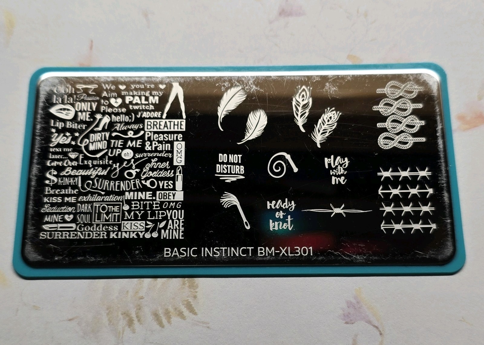 COMPLETE SET Maniology Bundle Monster Basic Instinct Nail Stamping BM-XL302 301