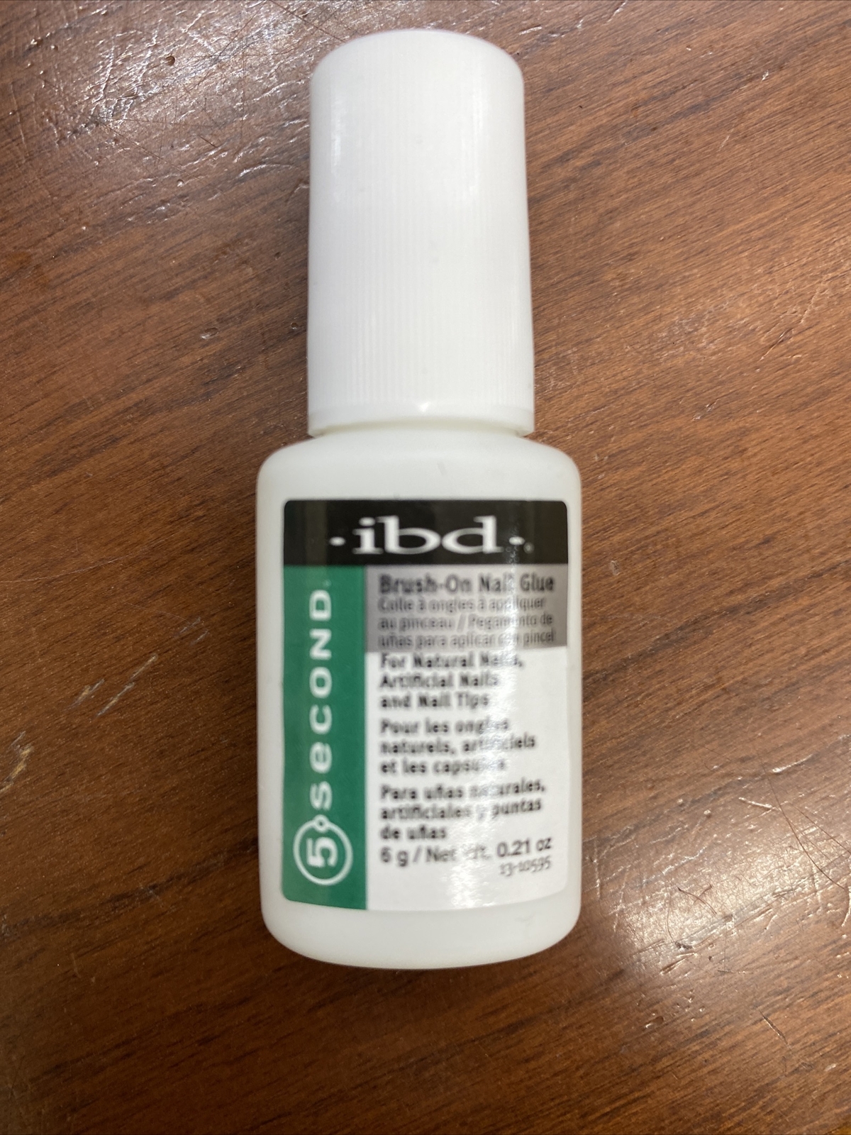 Ibd 5 Second Brush On Nail Glue 54006 / Treatments by IBD (Pack of 3)