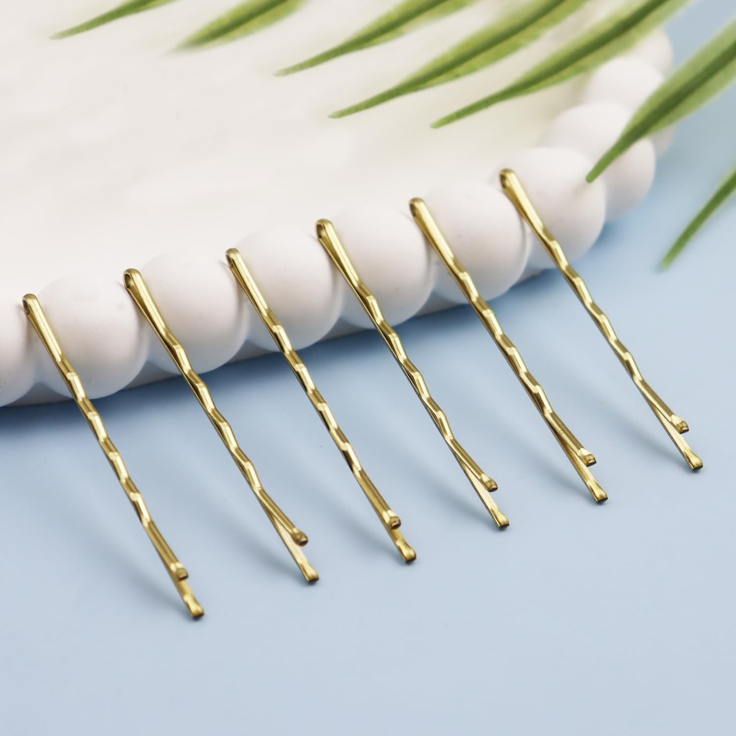 Blonde Bobby Pins, AITRAI 240pcs 2.2 1 Count (Pack of 240), Blonde-2.2 Inch
