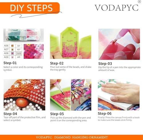 Christmas Diamond Art Tabletop Painting Kit, DIY Stand Up Gingerbread House
