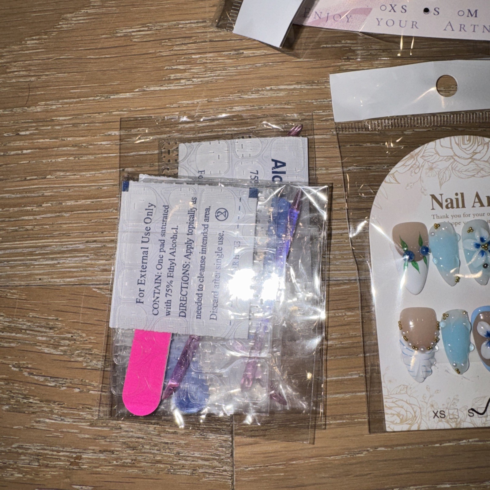 3D Press on Nails Bundle of 4 Nail Art Size Small New Designed