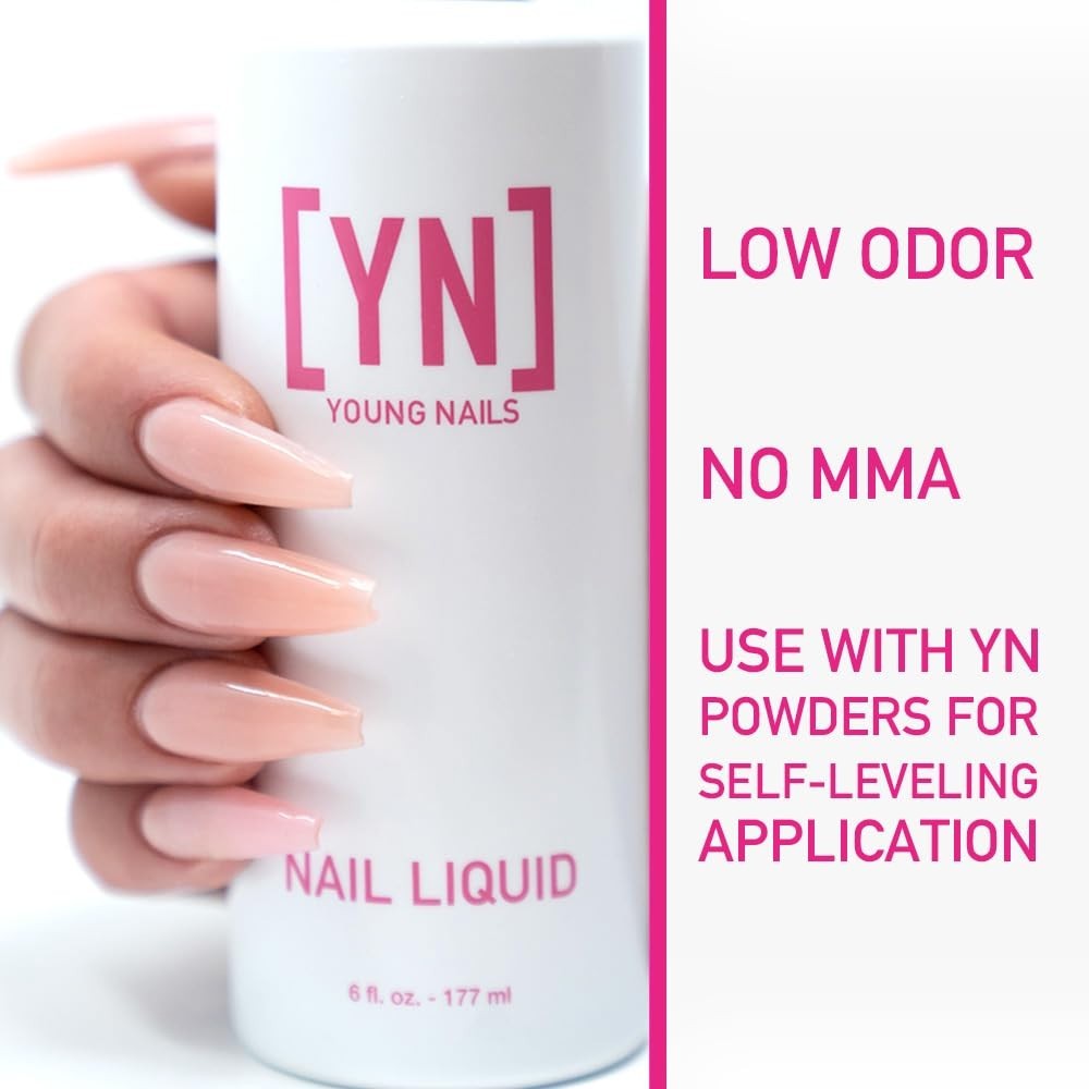 Young Nails Nail Liquid. Professional Grade High Quality Monomer. Use with Na…