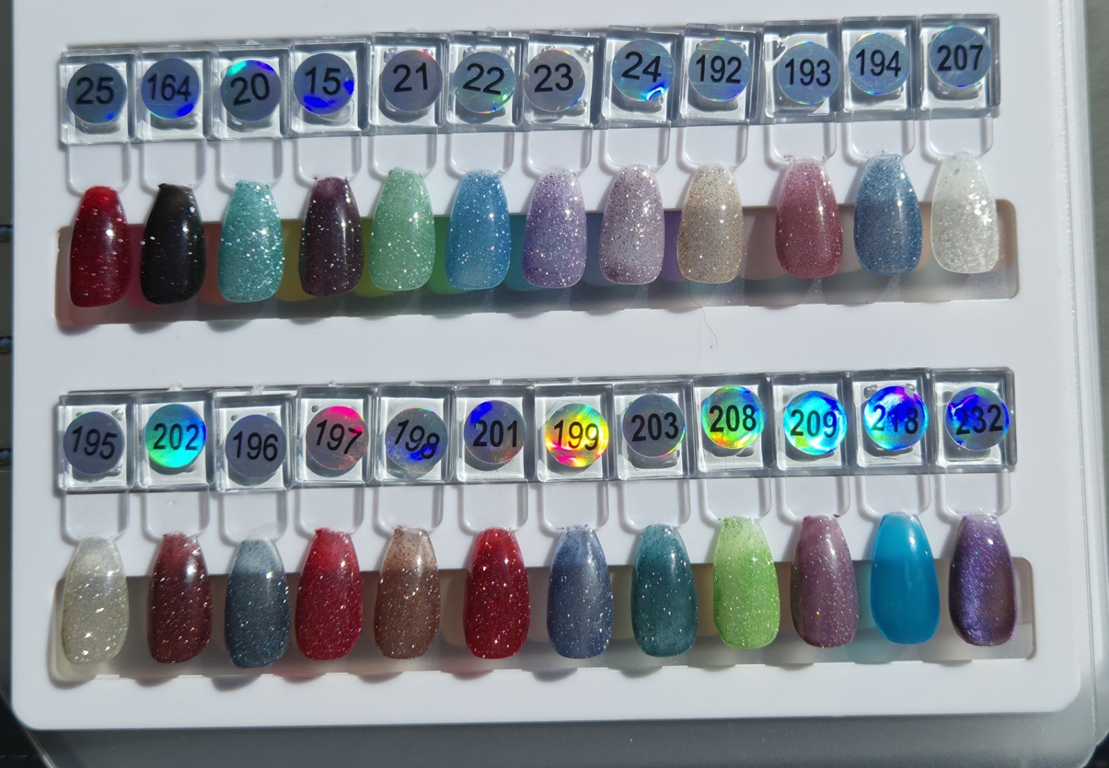 luxury Customized Press On Nails, your Choice of Color, Shape & Length