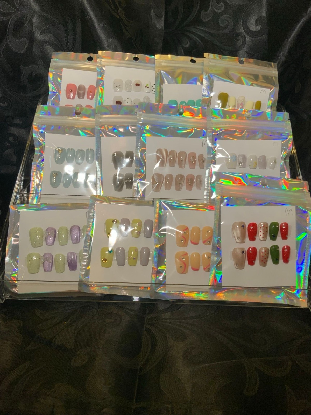 Resellers Designer Nail Bundle. Size Medium. 24 count(N4)