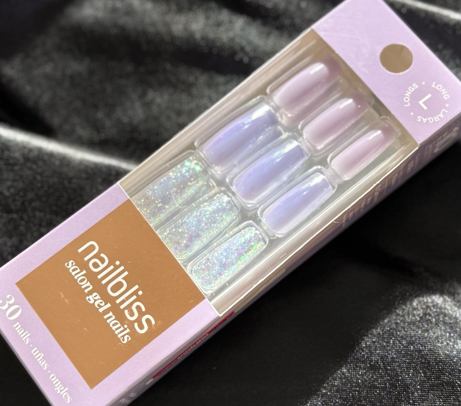 Nailbliss Salon Quality Gel Press On Nail Set Of 30~Includes Free Gifts❣️