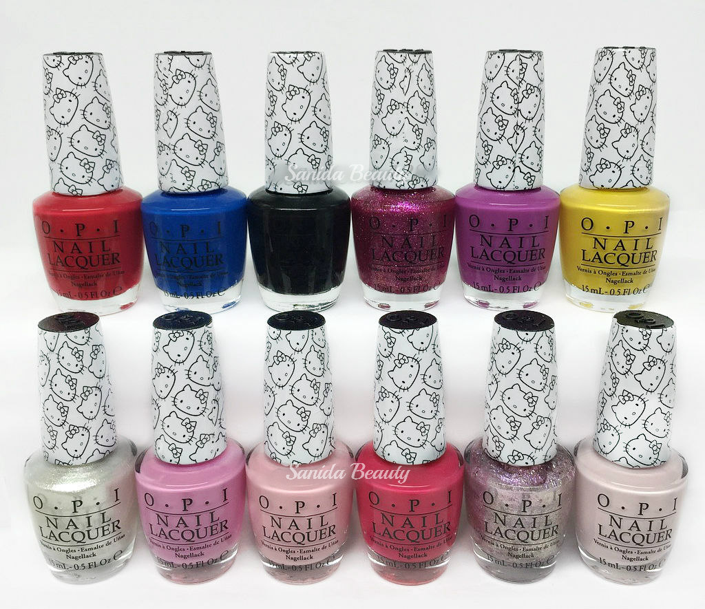 Nail Lacquer – HELLO KITTY opi Collection – Spring 2016 – Pick Any Shade – 0.5oz