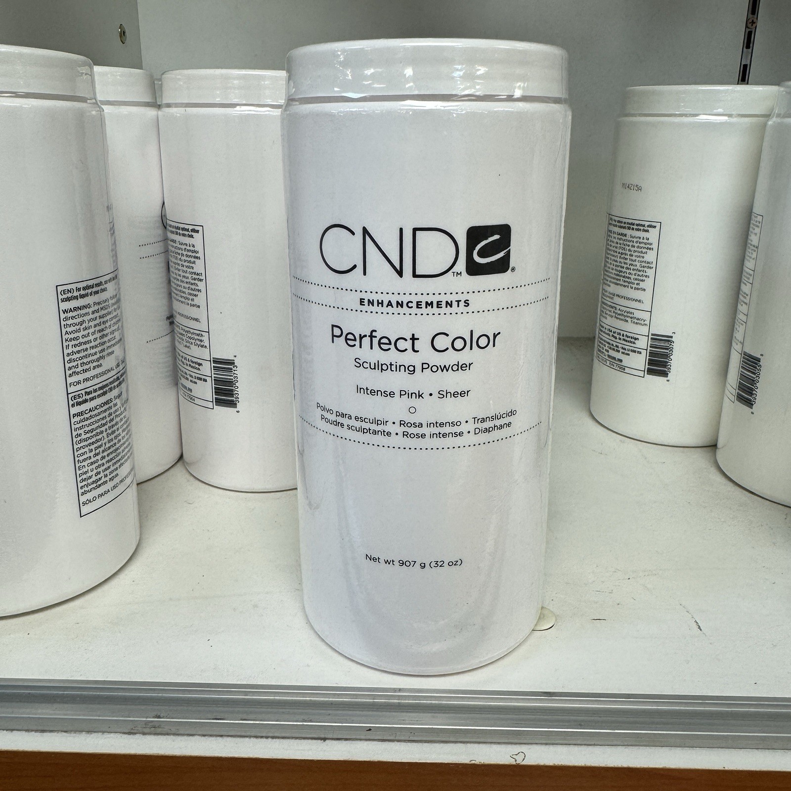 CND Acrylic Perfect Color Sculpting Powder Intense Pink Sheer 32 oz