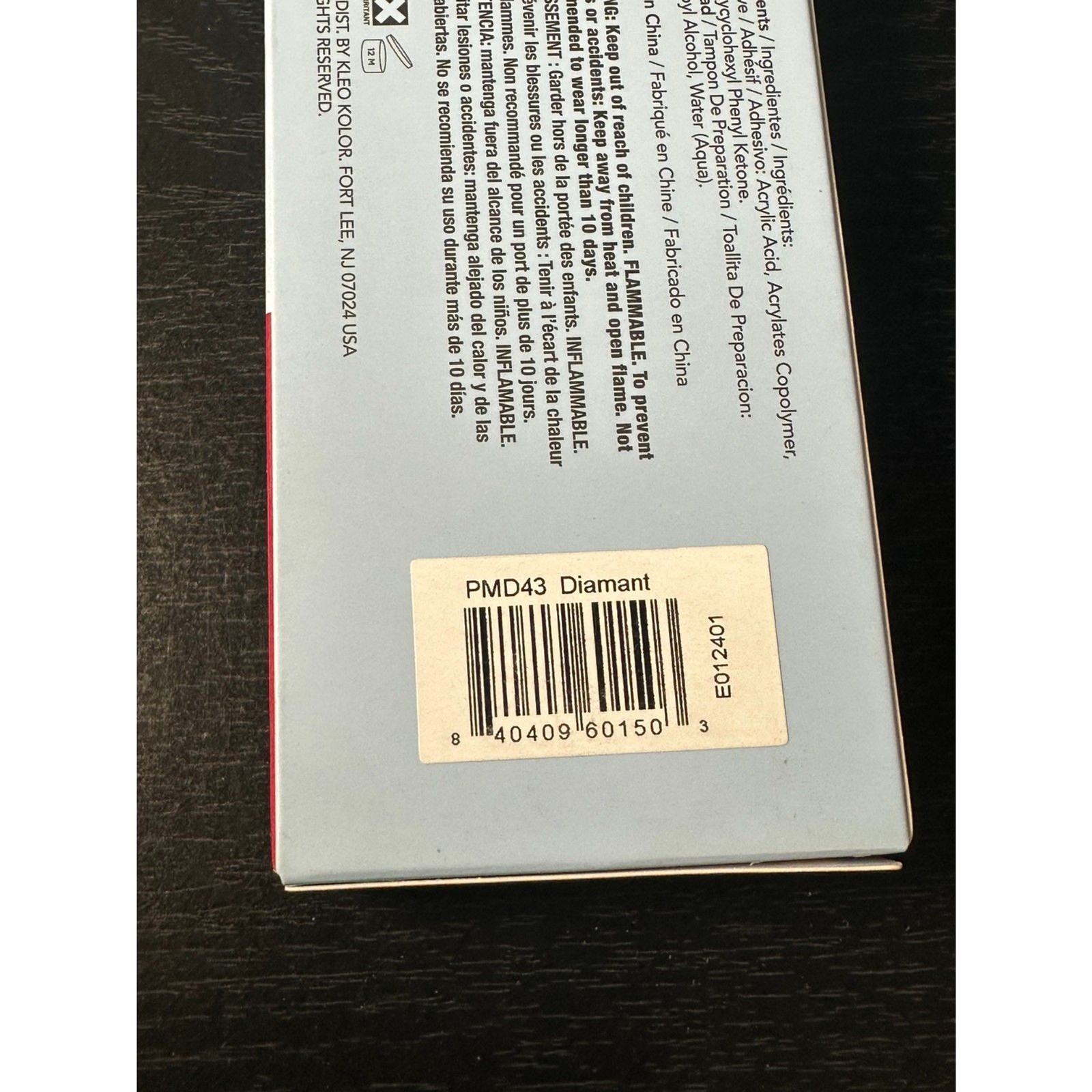 Kleo Kolor Press-On Gel Nails – Diamant – Free Shipping