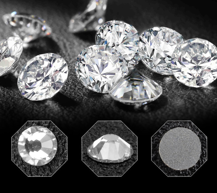 1304PCS 6Mix Size Crystal Flat Back Rhinestone Gem Nail Art Case Decoration DIY