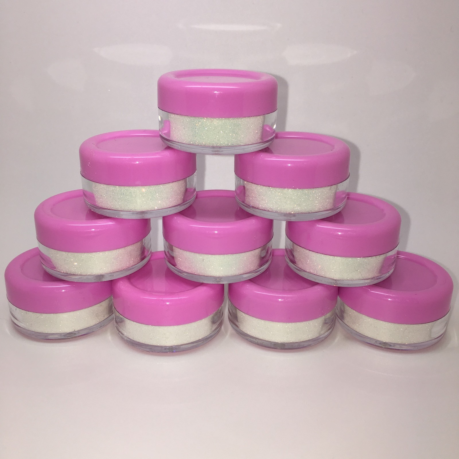 Mermaid Glitter Nail Powder Iridescent Shimmer Effect 10g Large Pot Salon Nails