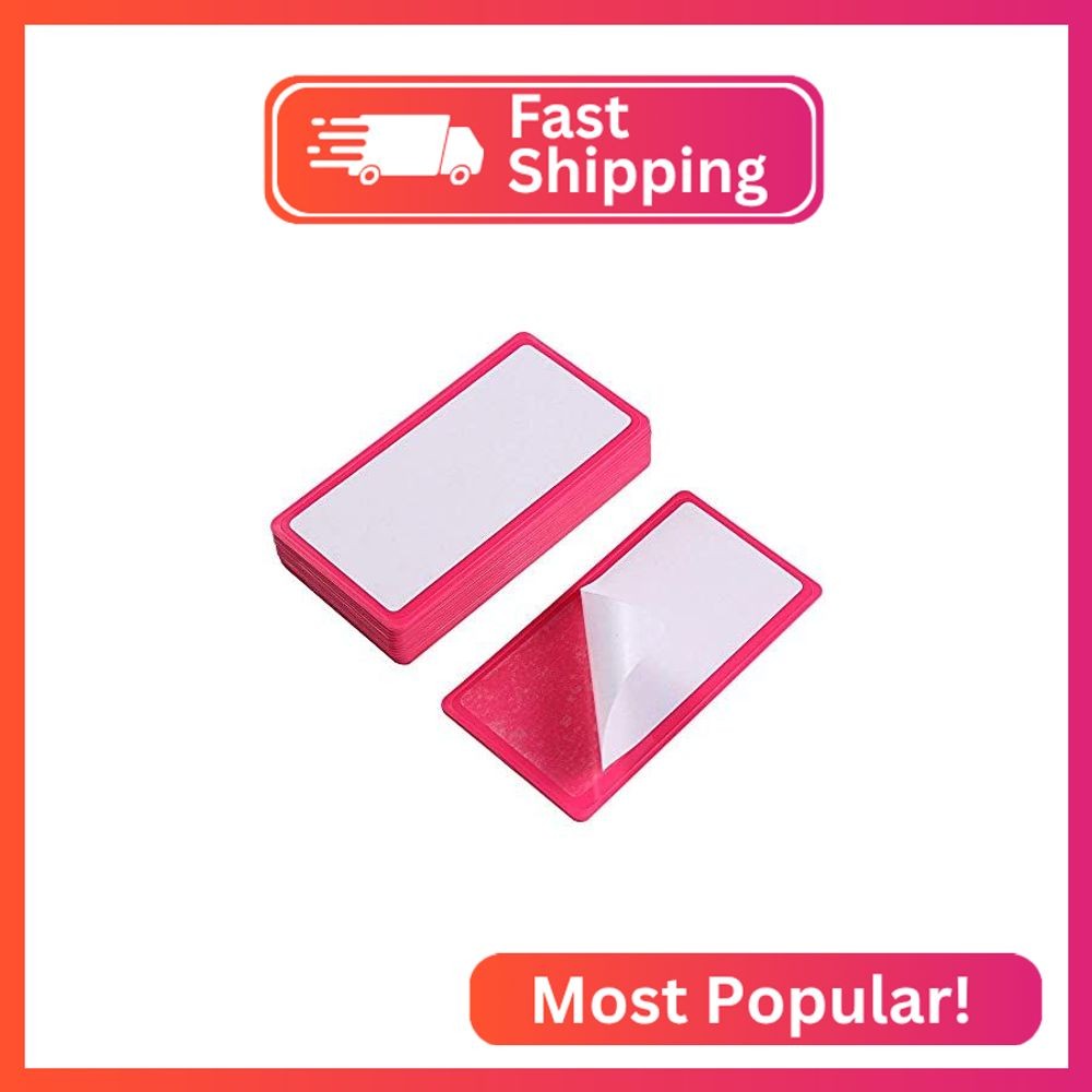 BeautyLeader 15pcs Nail Art Soft Stamping Protective Rose Red Color Stamper Rect