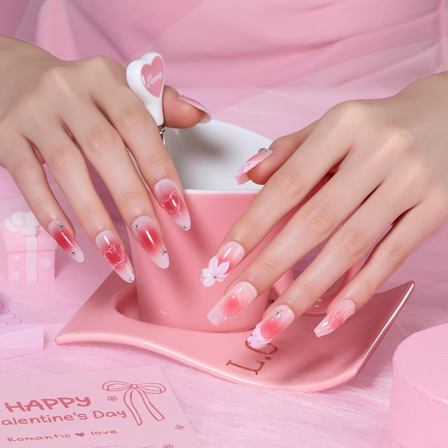 3D Gel Nail Art: Clear 3D Painting Gels for Chrome Powder, 3D Sculpting No Wipe