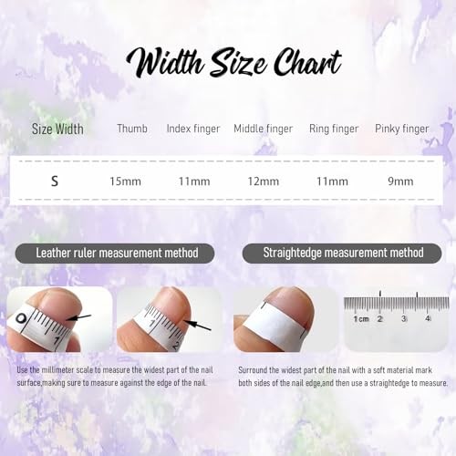 10Pcs Valentine’s Day Press on Nails Handmade Duck Press on Nails Style 15 (S)