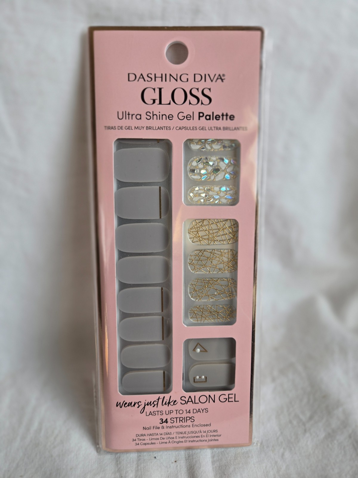 Dashing Diva Gloss Ultra Shine Gel Palette Gel Nail Strips # AA