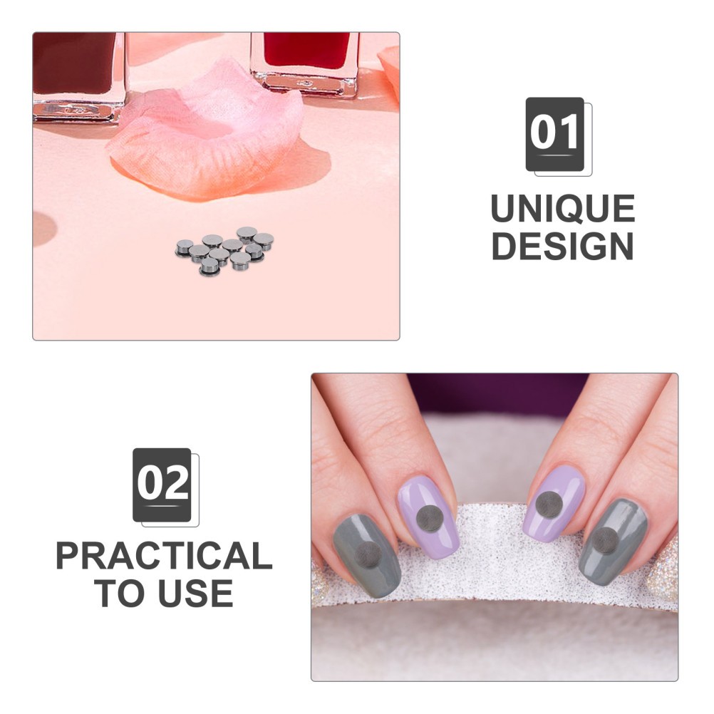 10 Pcs Nail Art Jewelry Bearing High- Mini Rotating
