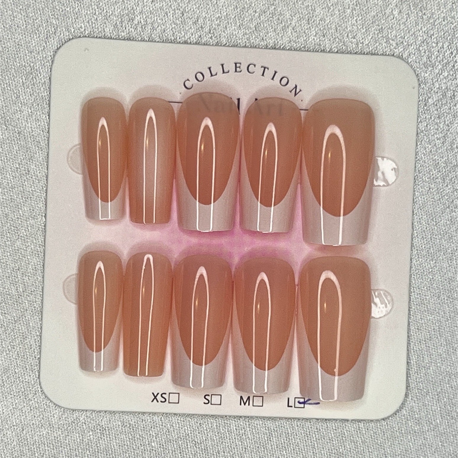 Press on nails size L
