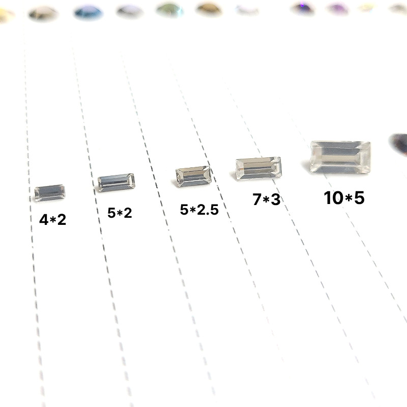 Swarovski 4501 Baguette Fancy Stone 7x3mm (4pcs)