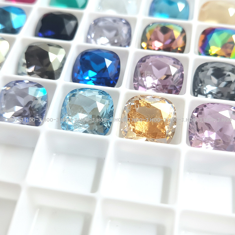Swarovski 4470 Cushion Square Fancy Stone10mm(2pcs)