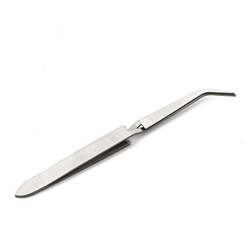 Acrylic UV Gel Tips Sculpture Tweezers Clip Pick-up Nail 1 Count (Pack of 1)