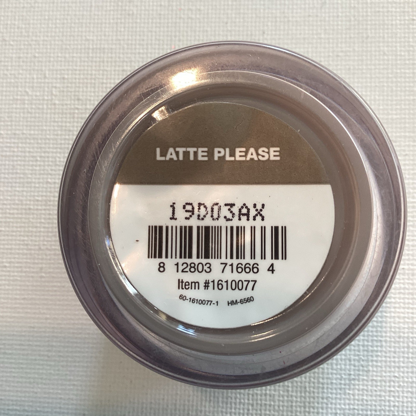 Gelish Dip Powder Essentials Pro Nail Art 23g/0.8oz Latte Please Nails UNSEALED