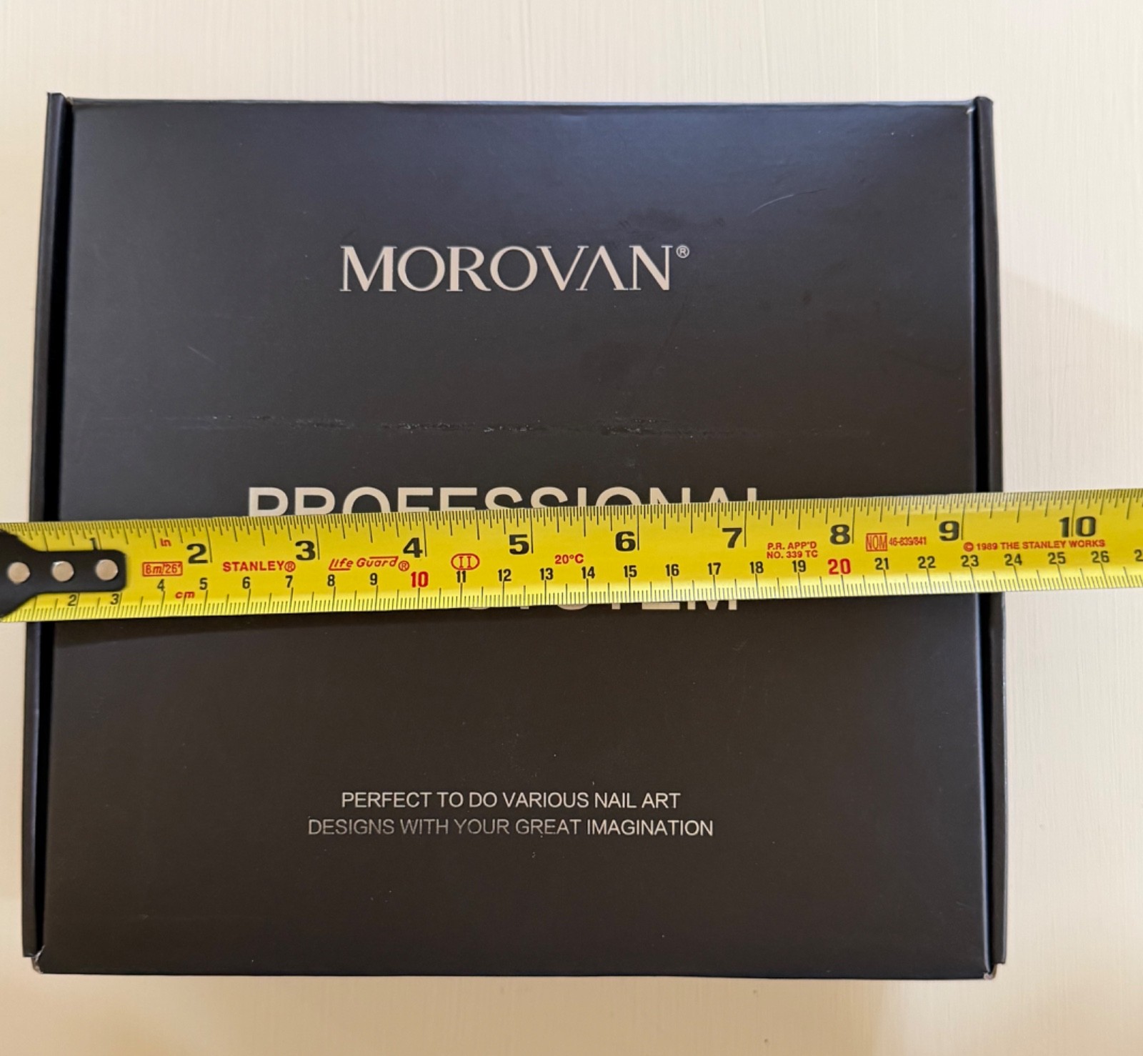 Morovan Professional Nail Art Acrylic Nail System with Drill & Dryer Open Box