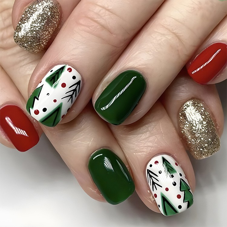 Nail Art 24 Stickers For Parties Dances Or Holidays.