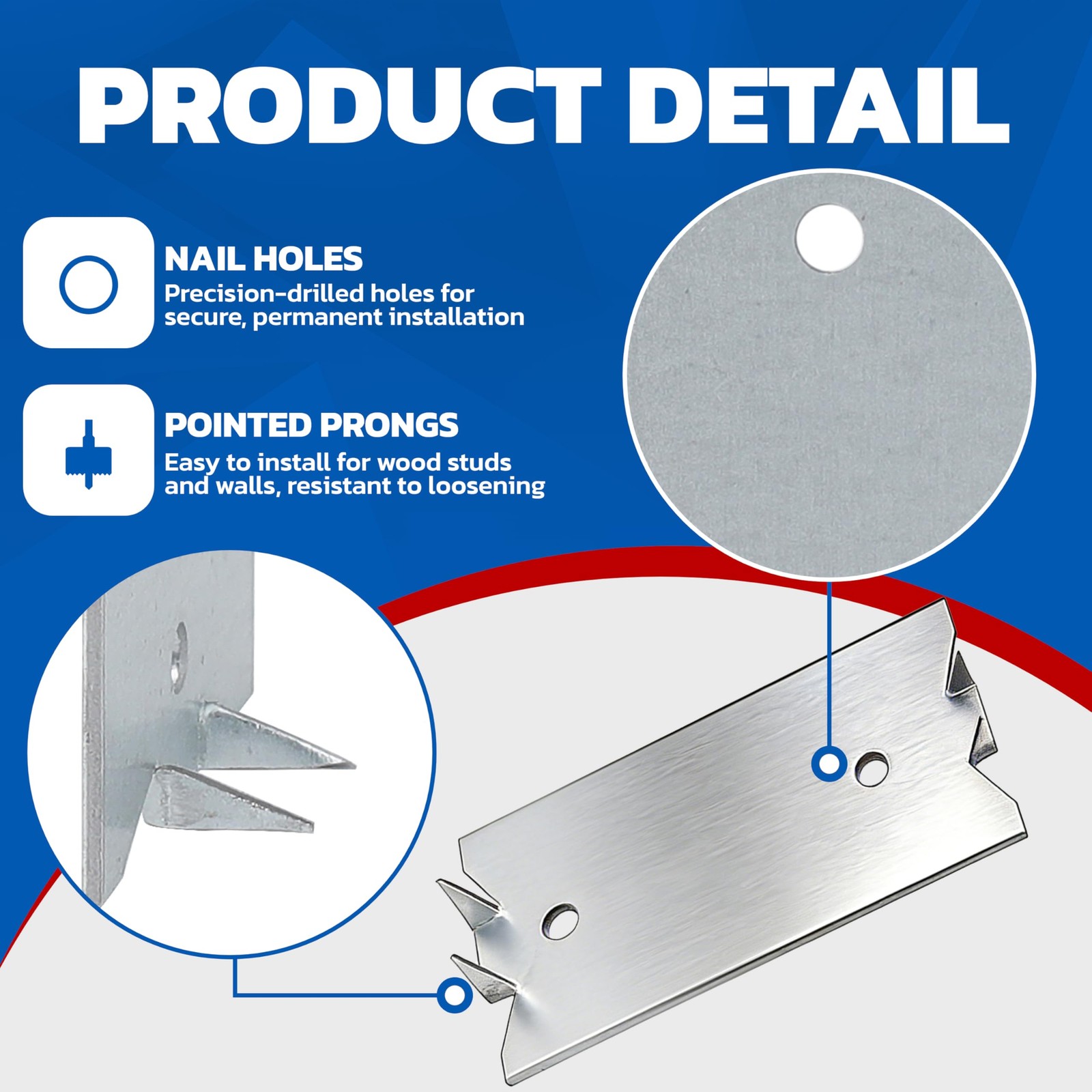 Navellon 30 PCS 1.5×2.5in Nail Plates