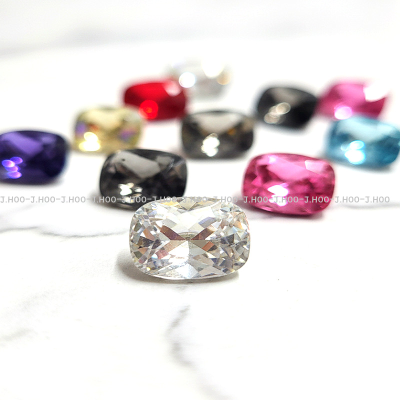 Swarovski 4568 Cushion Fancy Stone 8x6mm (2pcs)
