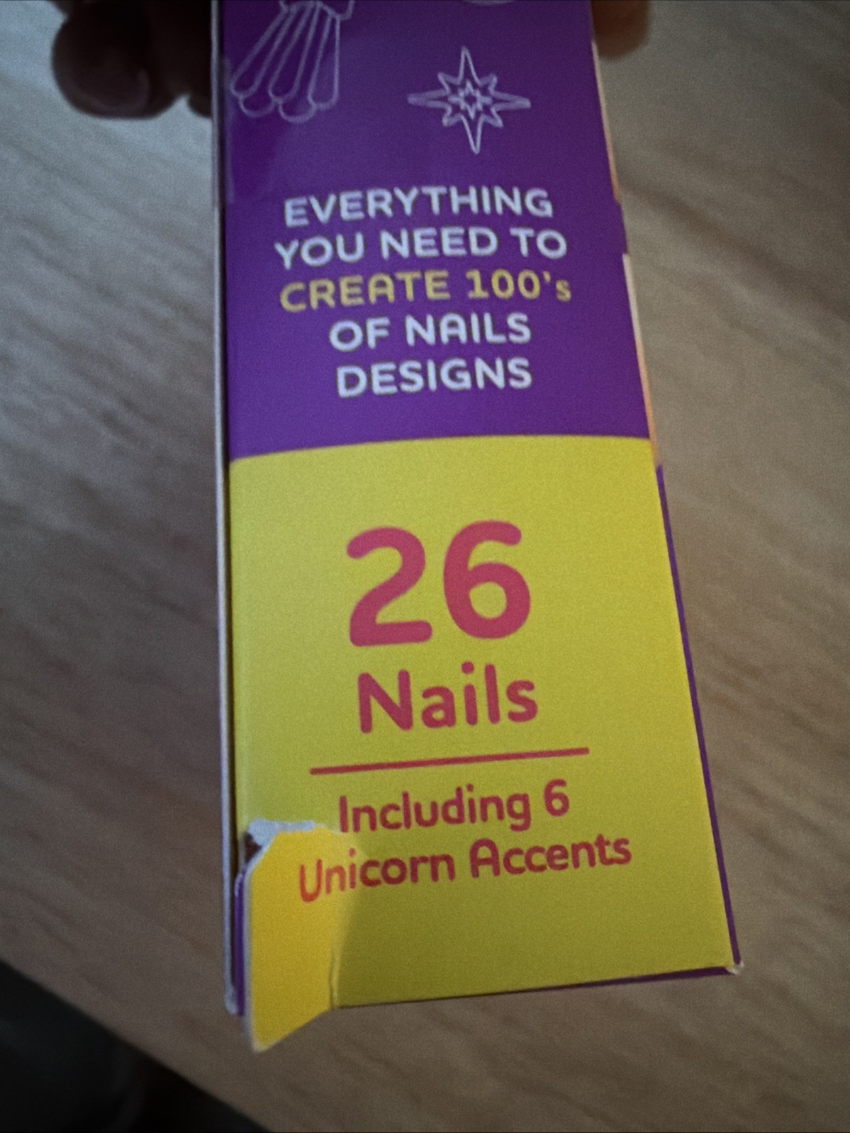KISS-IMPRESS-MINI-PRESS-ON MANICURE-NAIL ARTIST KIT-KIDS-3D UNICORN ACCENTS-NIB!