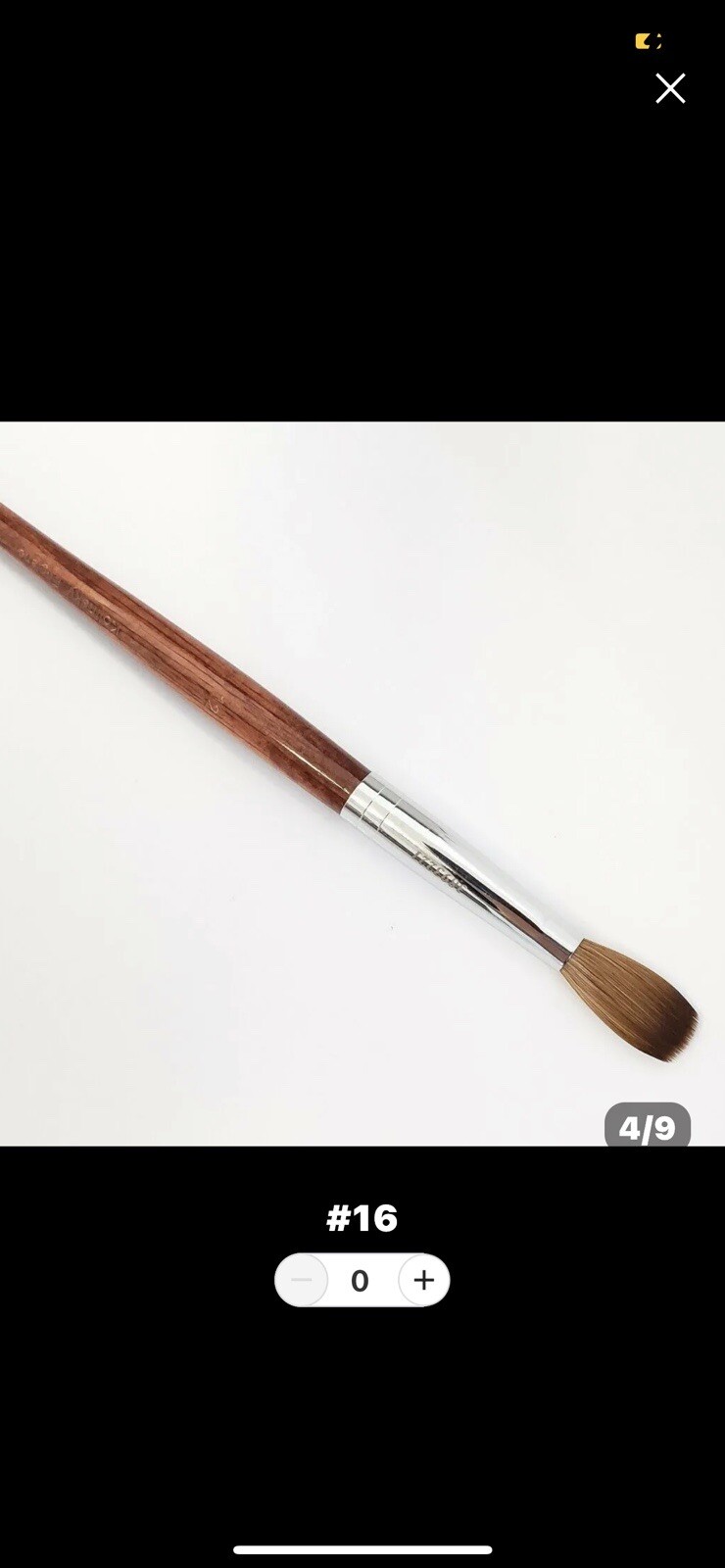 777 Kolinsky Acrylic Nail Brush size 20