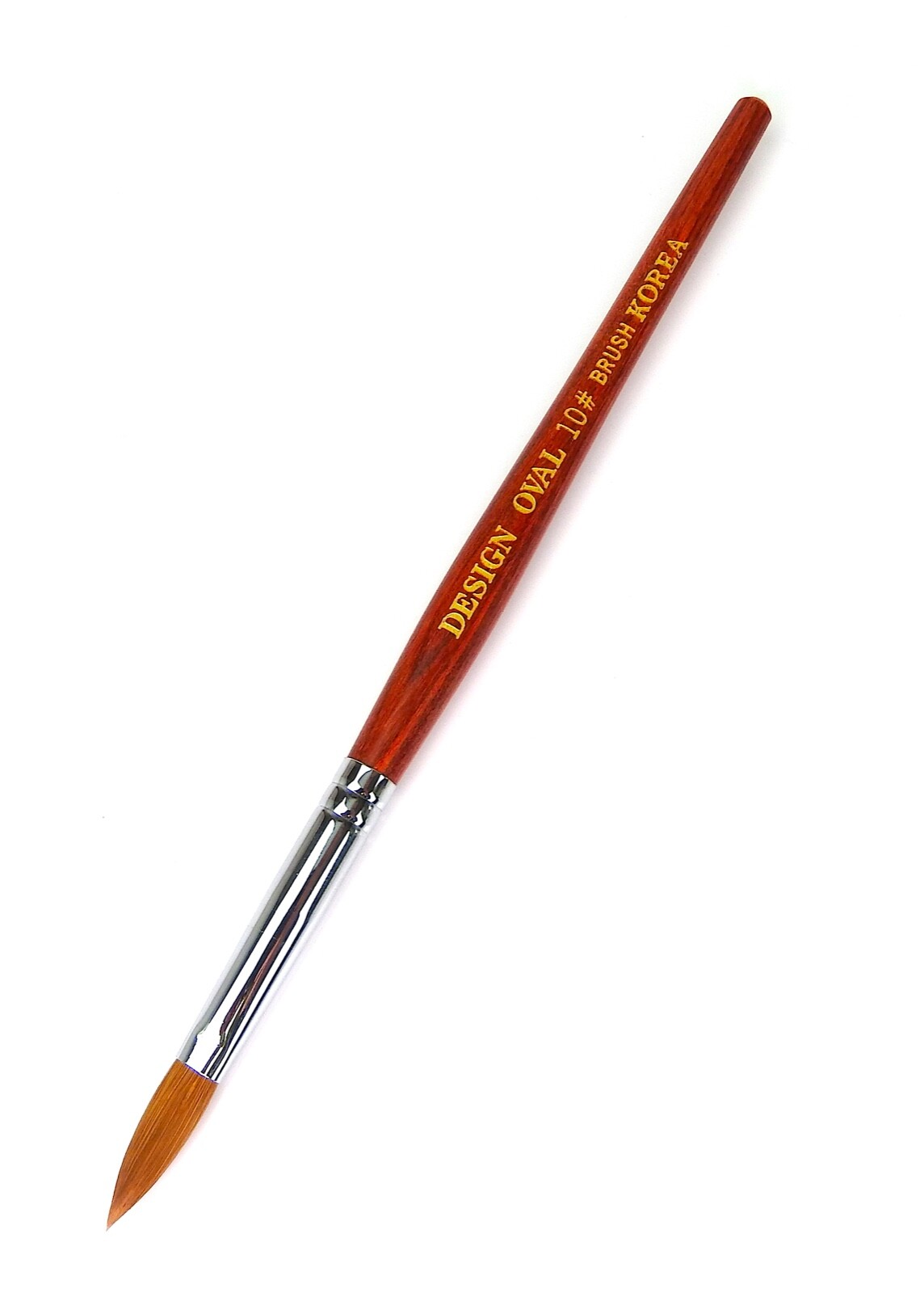 Kolinsky Acrylic Nail Brush Round Wood Handle #10