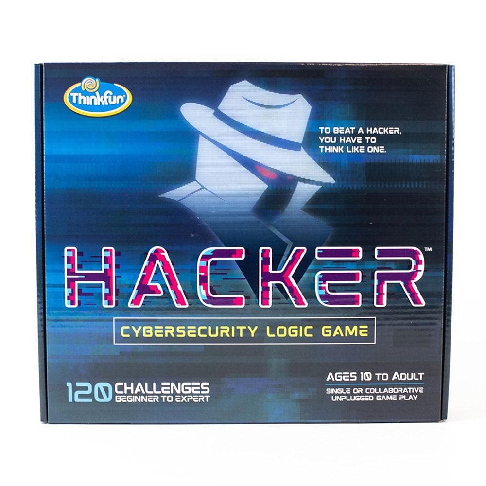 Think Fun Hacker Cybersecurity Coding 11.73 x 2.36 x 10.24 inches, Multicolor